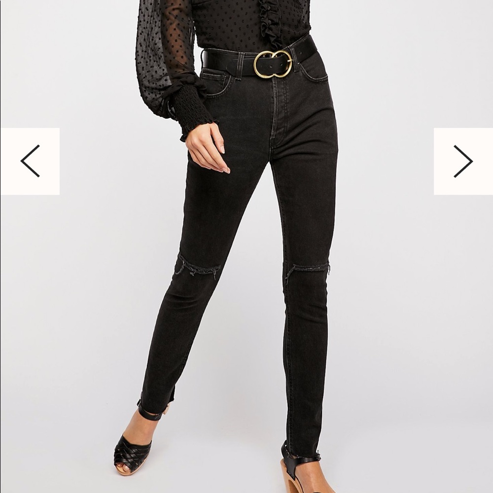 Black Stella Skinny Jeans